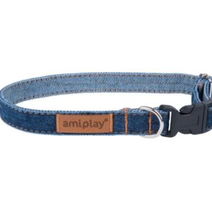 Kaelarihm Amiplay Denim tumesinine